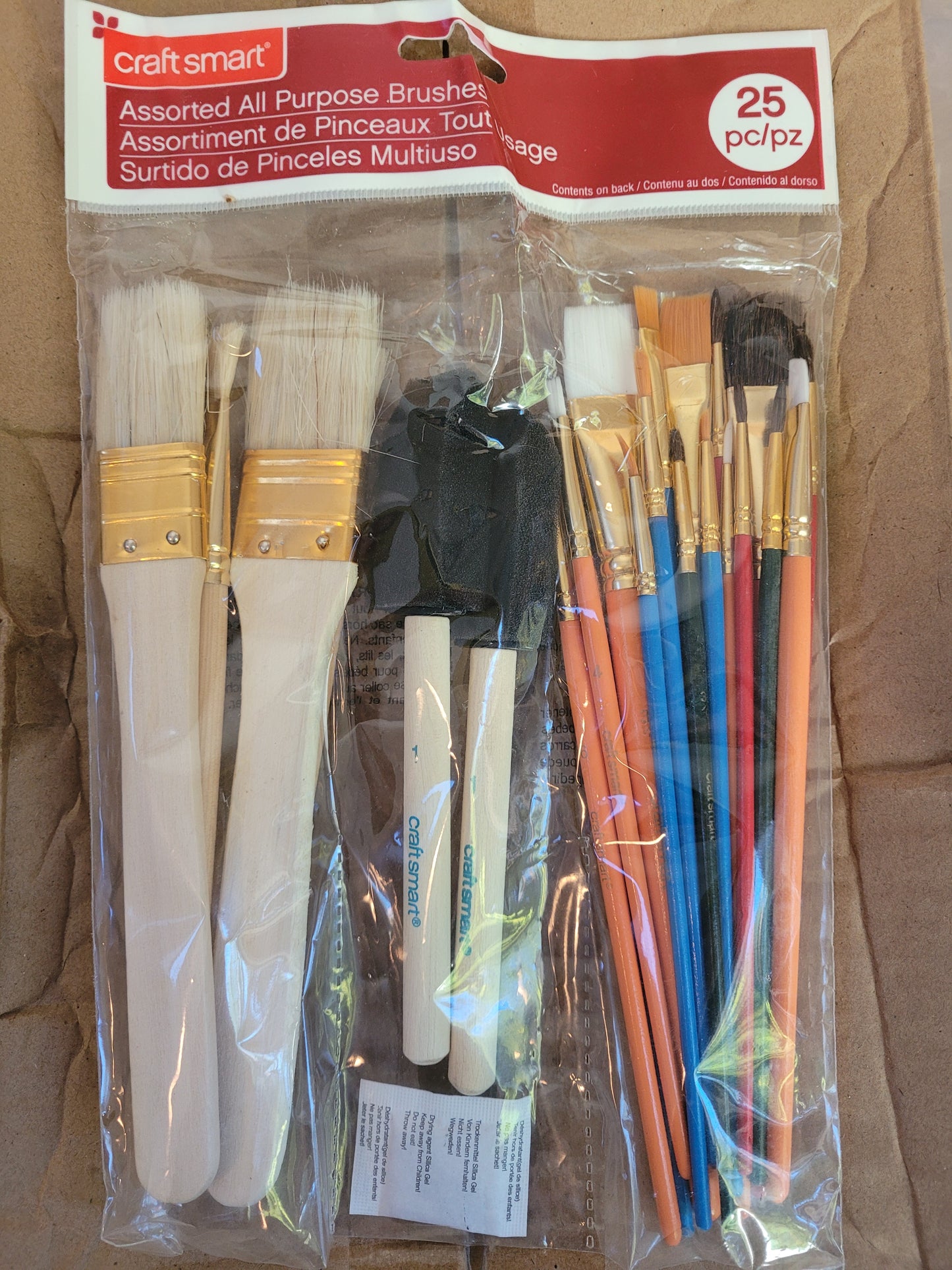 Paint brushes for Joe