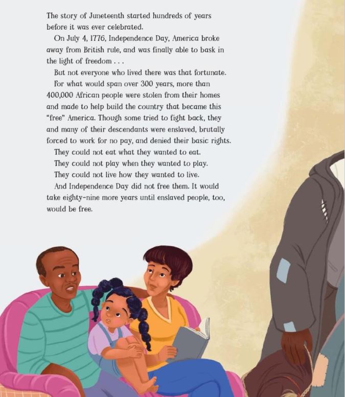 The Juneteenth Story: Celebrating the End of Slavery in the United States by Alliah L. Agostini and Sawyer Cloud