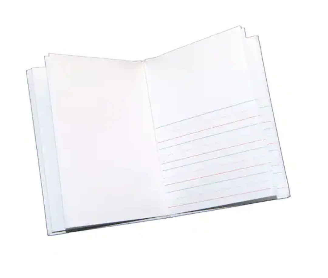 Blank Hardcover Lined Book for Imaginative Authors